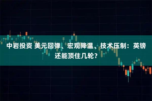 中岩投资 美元回弹、宏观降温、技术压制：英镑还能顶住几轮？